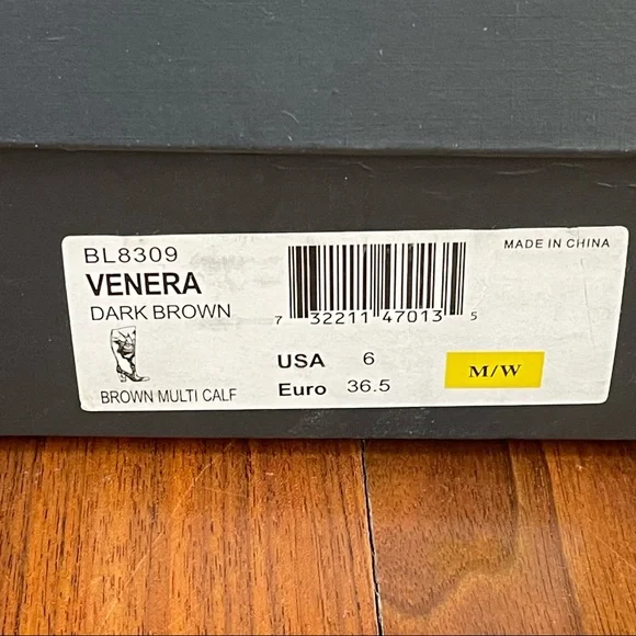 Bølo Venera Artisan Dark Brown Leather Boots Size US 6/ Euro 36.5 - Picture 14 of 16
